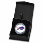 NFL Buffalo Bills 1 oz Silver Colorized Round (w/Box)