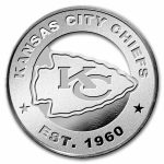 NFL Kansas City Chiefs 1 oz Silver Round