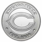 NFL Random Team 1 oz Silver Round (Abrasions)