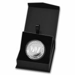 NFL Washington Commanders 1 oz Silver Round (w/Box)