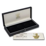 OGP Box & COA - 1988 Proof Gold Britannia 4-Coin Set