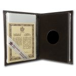 OGP Box & COA-1989 Canada 1/4 oz Gold $100 Sainte-Marie (Empty)
