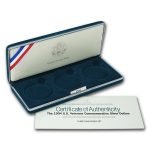 OGP Box & COA - 1994 3-Coin Veterans Commem Proof Silver Dollars