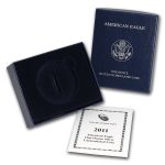 OGP Box & COA - 2011 Silver American Eagle Burnished (Empty)