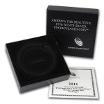 OGP Box & COA - 2011 U.S. Mint 5 oz Silver ATB Coin (Olympic)