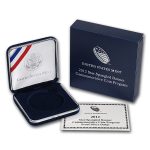 OGP Box & COA - 2012 Star Spangled Banner Silver Proof Coin