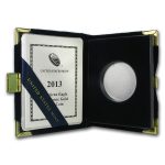 OGP Box & COA - 2013 (W) 1 oz Proof Gold American Eagle (Empty)