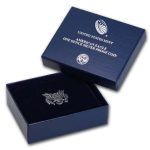 OGP Box & COA - 2019-W 1 oz Proof Silver American Eagle