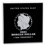 OGP Box & COA- 2021 Morgan Dollar San Francisco Mint (Empty)