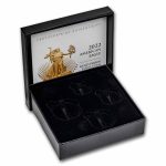 OGP Box & COA- 2022 (W) 4-Coin Proof Gold Eagle Set (Empty)