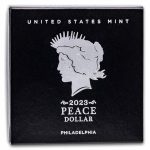 OGP Box & COA - 2023-P Silver Peace Dollar Proof (Empty)