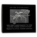OGP Box & COA - 2023-W 1 oz Platinum Eagle Proof (Empty)