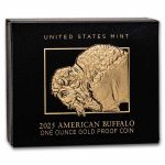 OGP Box & COA - 2025-W Proof 1 oz Gold Buffalo Coin (Empty)