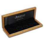 OGP Box - Gold Libertad 5-coin Wood Presentation Box (Empty)