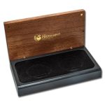 OGP Box- Perth Mint 2-Coin Wood Box (Empty)