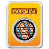 PAC-MAN™ Pixel Pattern 1 oz Colorized Silver Round