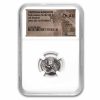 Parthian Empire AR Drachm Mithradates III (87-80 BC) Ch AU NGC