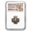 Parthian Empire AR Drachm Mithradates III (87-80 BC) XF NGC