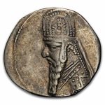 Parthian Empire AR Silver Drachm (2nd - 1st Century BC) XF