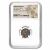 Parthian Empire Silver Drachm Osroes II (190-208 AD) XF NGC
