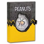 Peanuts® 75 Year Diamond Anniversary Snoopy Shaped 1 oz Silver