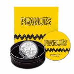 Peanuts® Baseball - Woodstock at Bat 1 oz Silver Proof