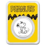 Peanuts® Snoopy 1 oz Colorized Silver Round