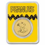Peanuts® Snoopy 1 oz Gold Round in TEP