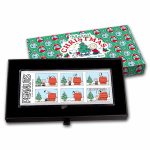 Peanuts® Snoopy & Charlie Brown Christmas Comic 4 oz Silver Bar