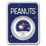 Peanuts® Snoopy in Space - Artemis Missions 1 oz Colorized Silver