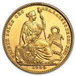 Peru Gold 20 Soles AU/BU (Random)