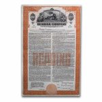 Reading Railroad Bond Certificate
