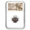 Roman AE3/4 BI Nummus Constantinian (330-340 AD) AU NGC