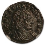 Roman AE3/4 Emperor Constans (337-350 AD) XF NGC
