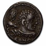Roman AR Denarius Cornelius Marcellinus (100 BC) Ch VF (Cr-329/1)