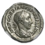 Roman AR Denarius Emp. Gordian III (238-244 AD) Ch-XF NGC