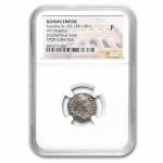 Roman AR Denarius Faustina Sr. (138-140/1 AD) Fine NGC (Random)