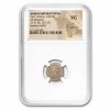 Roman AR Denarius Marc Antony Leg. VII (32-31 BC) VG NGC (Brush.)