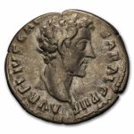 Roman AR Denarius Marcus Aurelius (139-161 AD) VF (RIC 446)