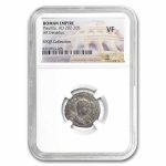 Roman AR Silver Denarius Plautilla (202-205 AD) VF NGC