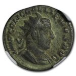 Roman Double Denarius Emperor Gallienus (253-268 AD) VF NGC