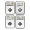 Roman Empire AR Dbl Denarius Valerian I (253-260 AD) XF NGC
