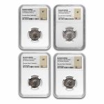 Roman Empire AR Dbl Denarius Valerian I (253-260 AD) XF NGC