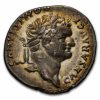 Roman Empire AR Denarius Domitian (81-96 AD) Ch XF (RIC 597)