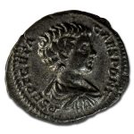 Roman Empire AR Denarius Geta 200-205 AD VF (RIC IV 18)