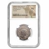 Roman Empire AR Tetradrachm Volusian (251-253 AD) AU NGC