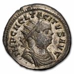 Roman Empire Bi Antoninianus Tacitus (275-276 AD) MS