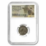 Roman Empire BI Dbl Denarius Valerian II (256-258 AD) VF NGC