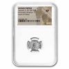 Roman Empire BI Dbl Denarius Valerian II (256-258 AD) XF NGC