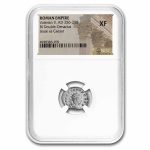 Roman Empire BI Dbl Denarius Valerian II (256-258 AD) XF NGC